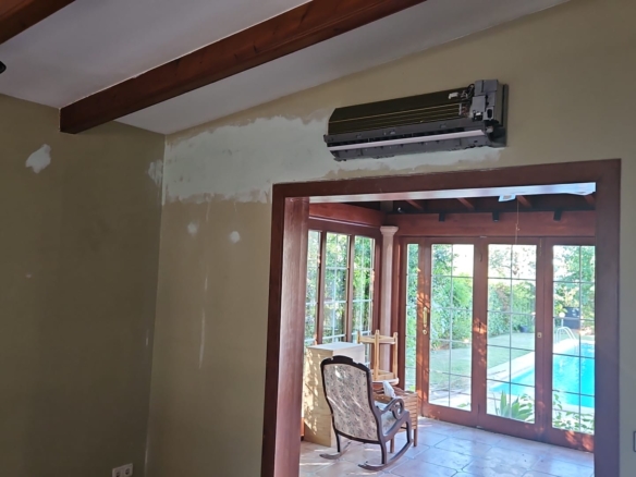 House renovation - Airco installation